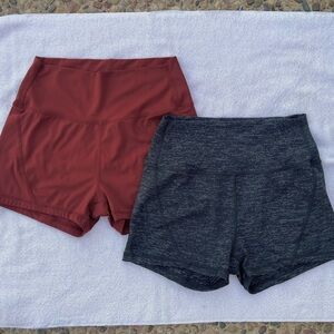 2 Pairs of Born Primitive Your Go To Booty Shorts